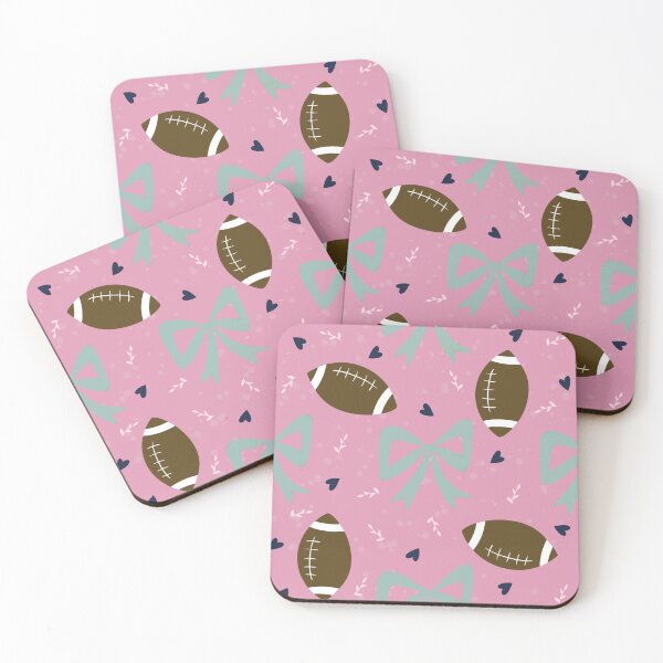 Item preview, Girly Football Theme Print designed and sold by VRStewart Creations.