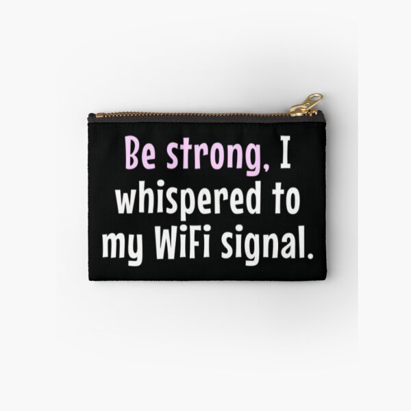 Item preview, Wifi whisperer - funny geeky quote designed and sold by FSFUNNYSAYINGS.