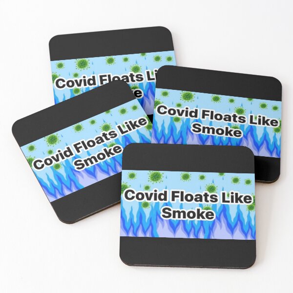 Item preview, Covid Floats Like Smoke designed and sold by DestinySugarbuns.