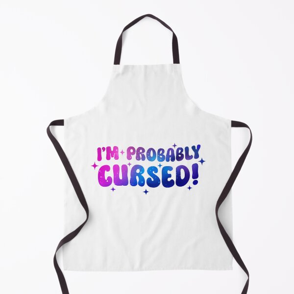 Item preview, I'm Probably Cursed T-Shirts Pins Stickers Magnets Posters Mugs Hats Funny Chronic Illness Chronically Ill Mental Health Autoimmune Humorous Tees Gifts I'm Cursed designed and sold by ChronicillnessT.