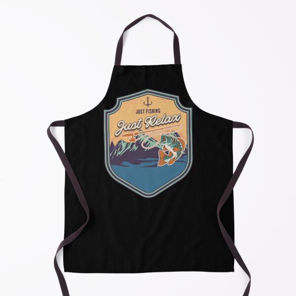 Item preview, Just Fishing, Just Relax cool angler design designed and sold by ReneMM.