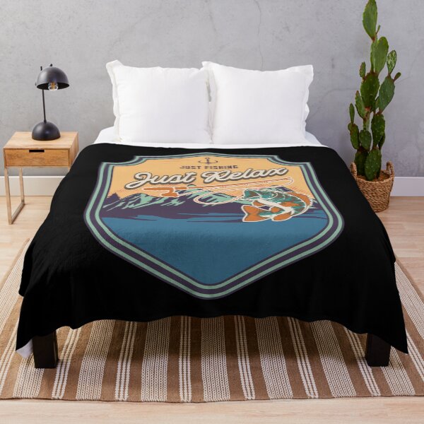 Item preview, Just Fishing, Just Relax cool angler design  designed and sold by ReneMM.