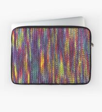 Rainbow Knitted Pattern Laptop Sleeve