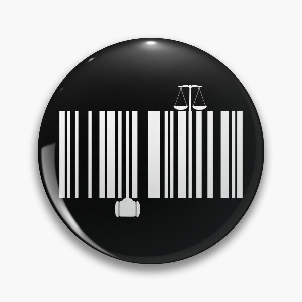 Item preview, Law Barcode Art designed and sold by MagicMe-JD.