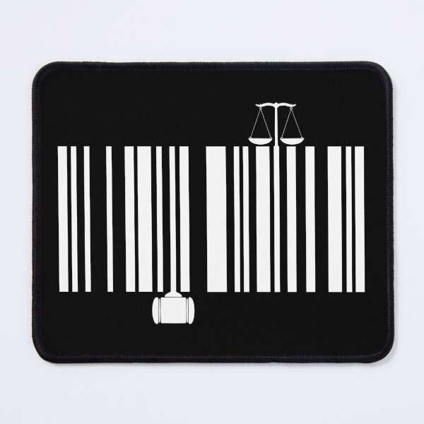 Item preview, Law Barcode Art designed and sold by MagicMe-JD.