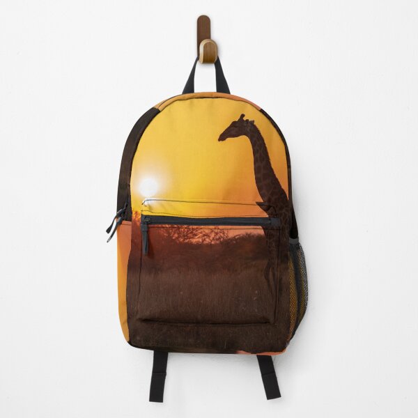 Item preview, Majestic Giraffe Walking at Sunset – Animal of Africa designed and sold by DavideAntoniani.