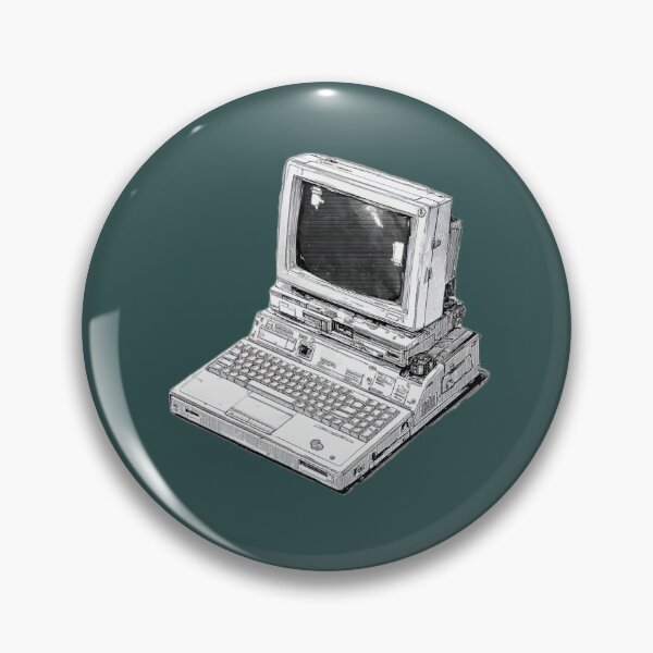 Item preview, Retro Vintage Computer designed and sold by MYTHIC PEEL STICKERS.