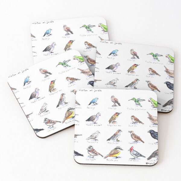 Item preview, Aves de mi jardin designed and sold by mariodibuja.
