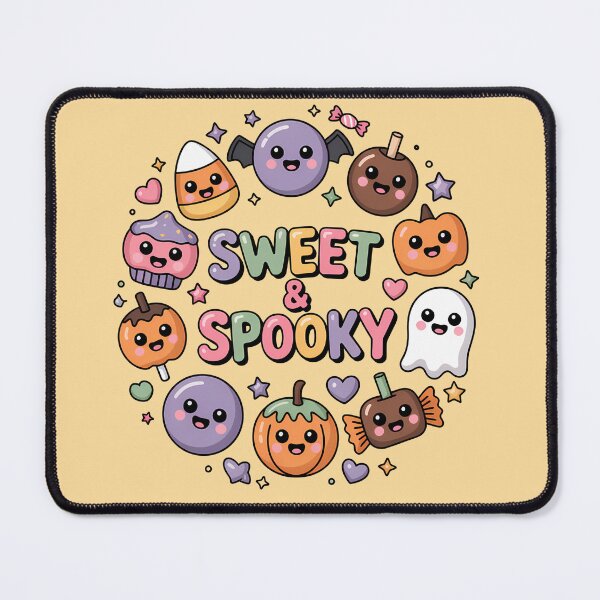 Item preview, Sweet & Spooky, Cute Kawaii Halloween Snacks designed and sold by EasyTees4u.
