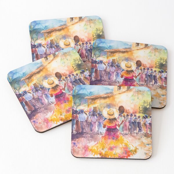 Item preview, Colorful Mexican Folk Dance designed and sold by LaboPrint.