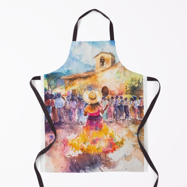 Item preview, Colorful Mexican Folk Dance designed and sold by LaboPrint.