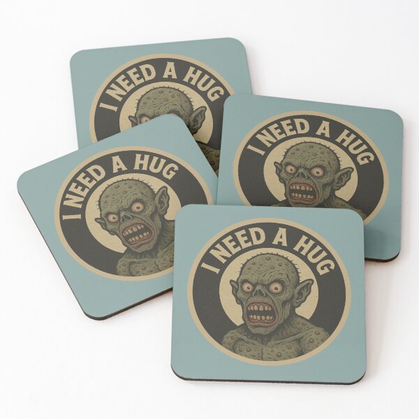 Item preview, I Need a Hug – Creepy Zombie designed and sold by hangmeart.