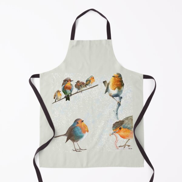 Item preview, Robins painted by 3 authors designed and sold by PumpkinStudioPL.