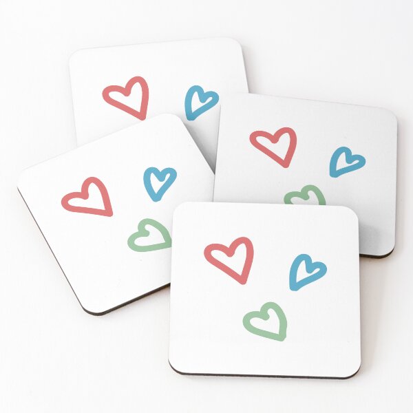 Item preview, love red ,blue and green designed and sold by socutelab.