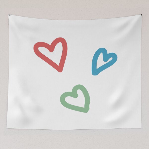 Item preview, love red ,blue and green designed and sold by socutelab.