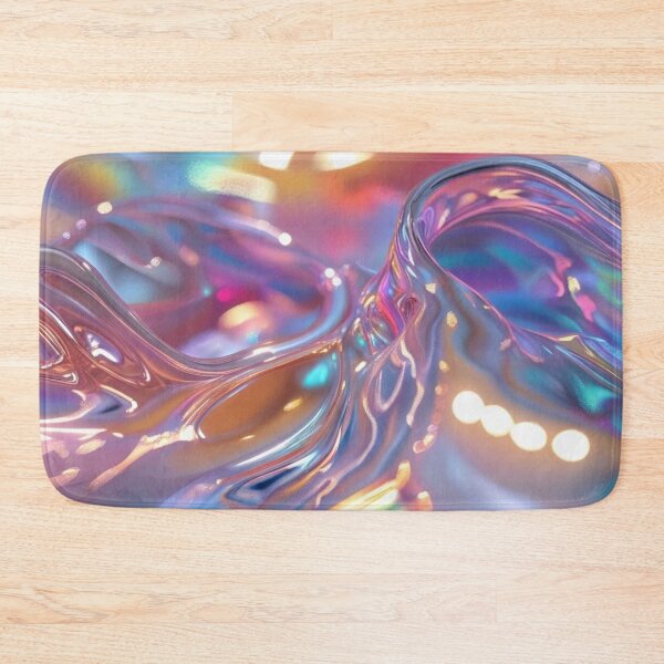 Item preview, Abstract in Multi-Colored Chrome Waves designed and sold by Harmonic_Layers.