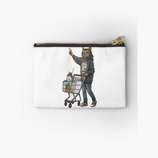 Item preview, Cat Middle FingerStreet Art Cat designed and sold by Uglyandcute.