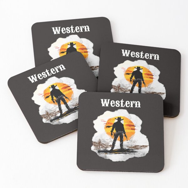 Item preview, Wanted: Good Vibes Only, cowboy+silhouette+desert+vintage designed and sold by Med-th-ewolf.