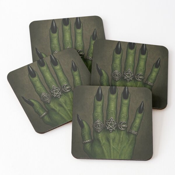 Item preview, Green Witch Hand designed and sold by DarkWitch03.
