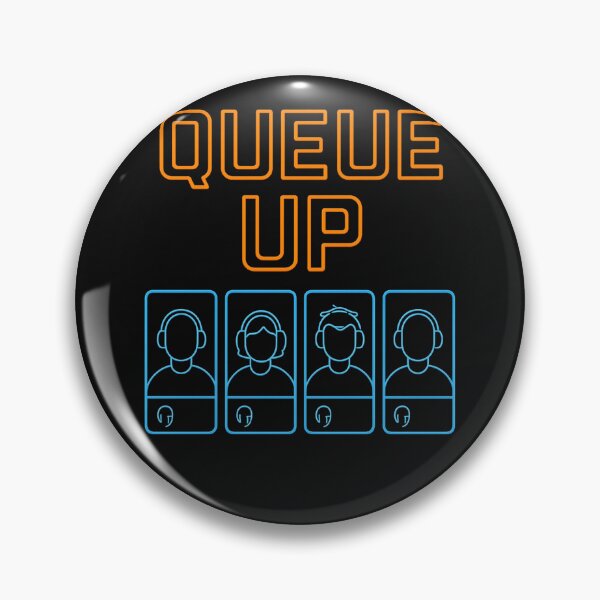 Item preview, Queue Up designed and sold by JapplesBrewer.