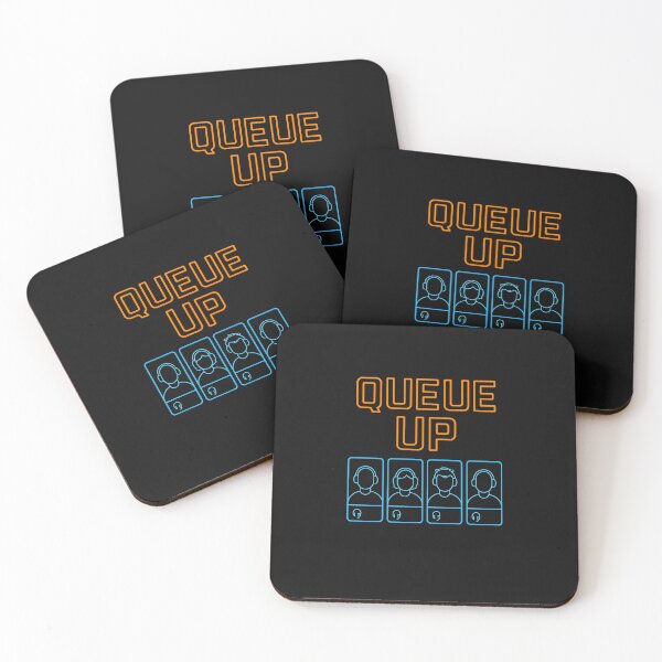 Item preview, Queue Up designed and sold by JapplesBrewer.