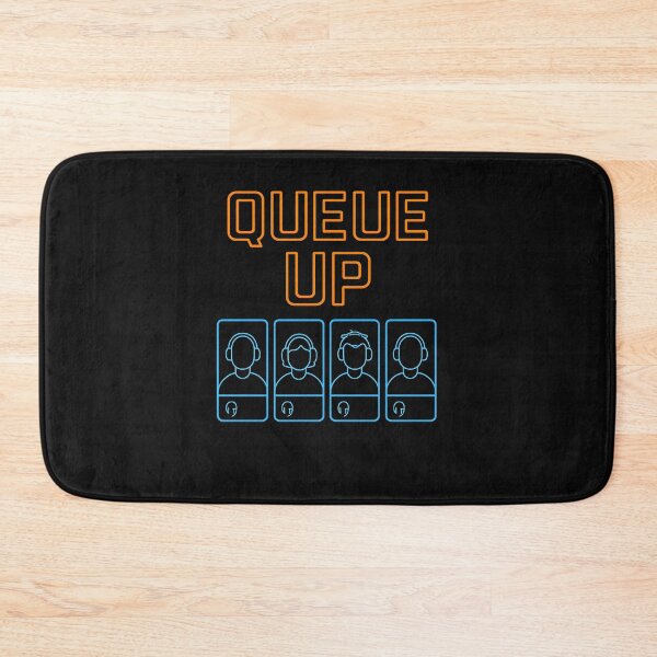 Item preview, Queue Up designed and sold by JapplesBrewer.