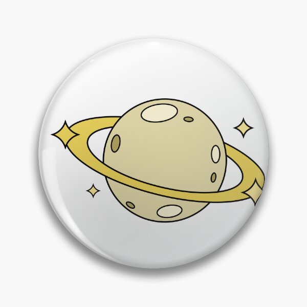 Item preview, Golden Ringed Planet designed and sold by socutelab.