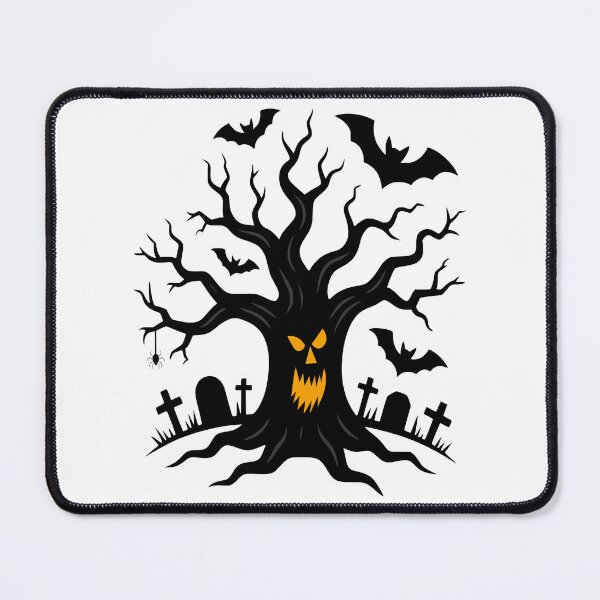 Item preview, Spooky Halloween Tree Sticker – Creepy Halloween Decoration Art designed and sold by Pixel & Ponder.