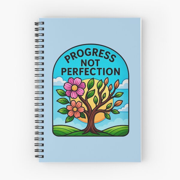 Item preview, Progress Not Perfection -- Motivational designed and sold by Myra365Art.