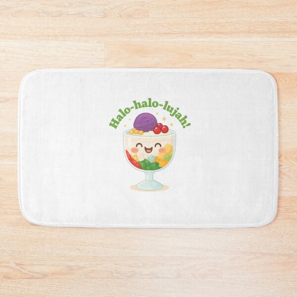 Artikelvorschau, Süße Kawaii philippinische Halo-Halo-Dessert-Illustration – Lustiges Pinoy Food Art Design entworfen und verkauft von myfavoritesm4.