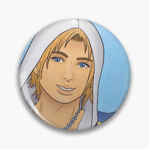 Item preview, Tidus with Water Background designed and sold by Sidequests & Summons.