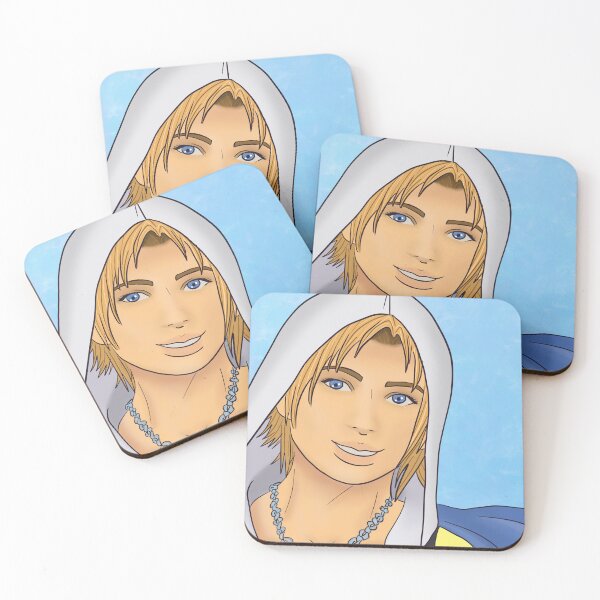 Item preview, Tidus with Water Background designed and sold by Sidequests & Summons.