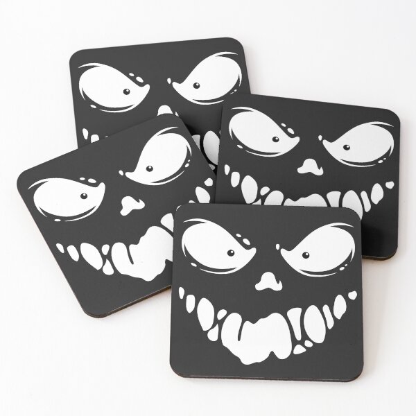 Item preview, Sinister Grin at Midnight, Horror Clothing, Scary Halloween Face designed and sold by Feliciano3.