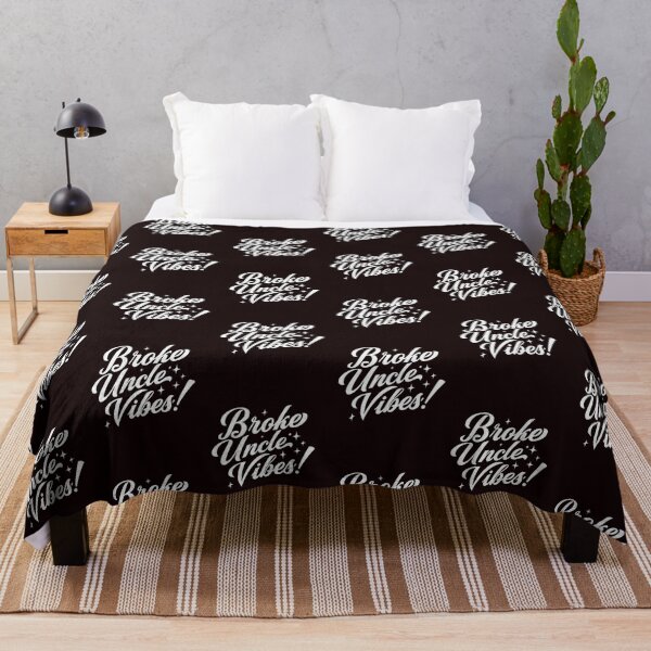 Item preview, Broke Uncle Vibes Funny Quote Design – Retro Script Typography designed and sold by WHDProduction45.