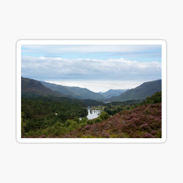 Look West from Loch Affric Sticker