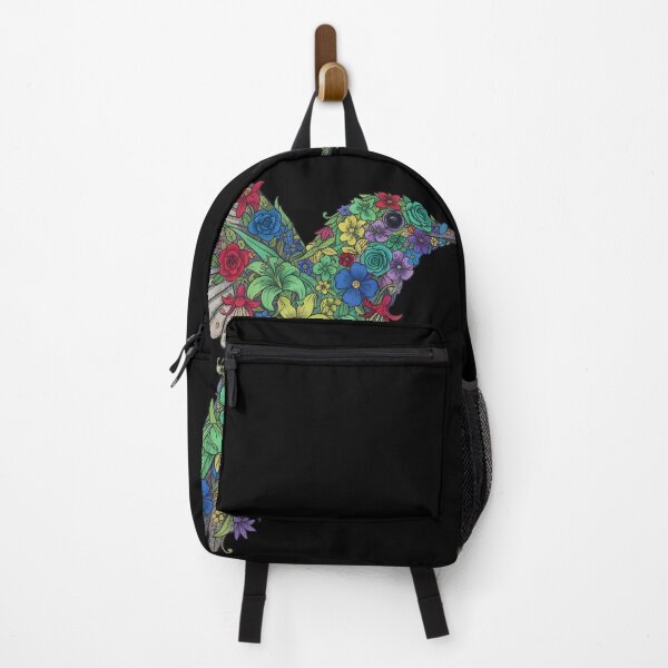 Item preview, Floral Hummingbird – Botanical Illustration in Organic Style designed and sold by AV.