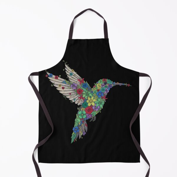 Item preview, Floral Hummingbird – Botanical Illustration in Organic Style designed and sold by AV.