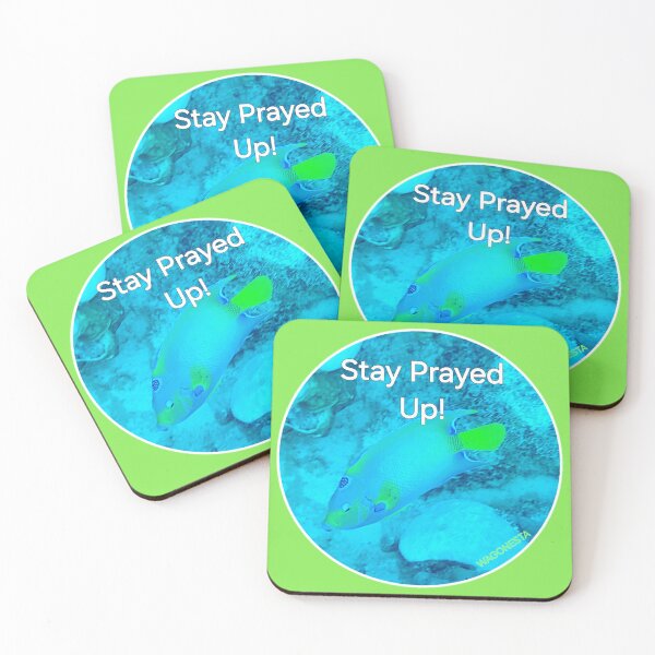 Item preview, FAITH - Stay Prayed Up -  Neon Fish in Bonaire by Wagonesta  designed and sold by Wagonesta.