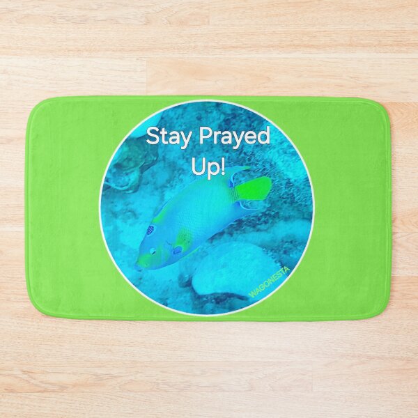 Item preview, FAITH - Stay Prayed Up -  Neon Fish in Bonaire by Wagonesta  designed and sold by Wagonesta.
