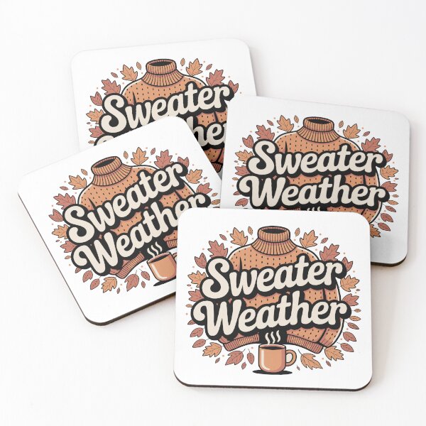 Item preview, Sweater Weather – Cozy Autumn Typography designed and sold by H&F Shop.