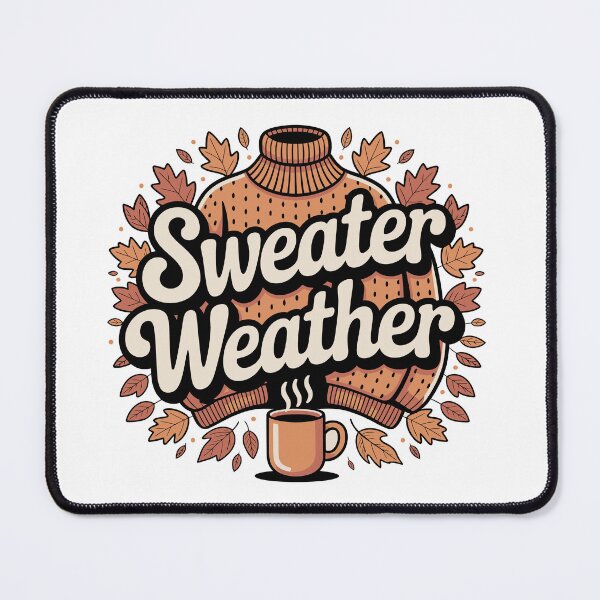 Item preview, Sweater Weather – Cozy Autumn Typography designed and sold by H&F Shop.