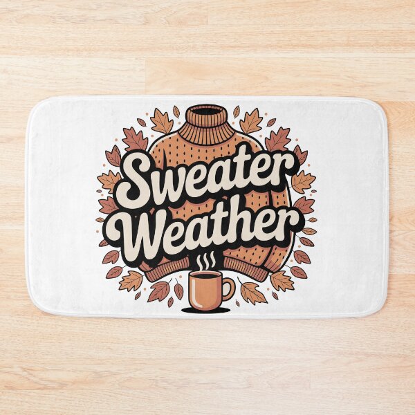 Item preview, Sweater Weather – Cozy Autumn Typography designed and sold by H&F Shop.