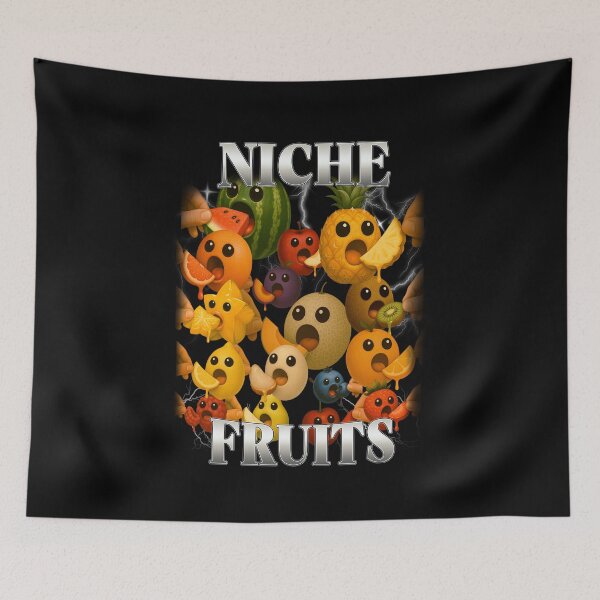 Item preview, Niche Fruits Eating Themselves Al Fruit Meme Bootleg 90s designed and sold by elderberry.