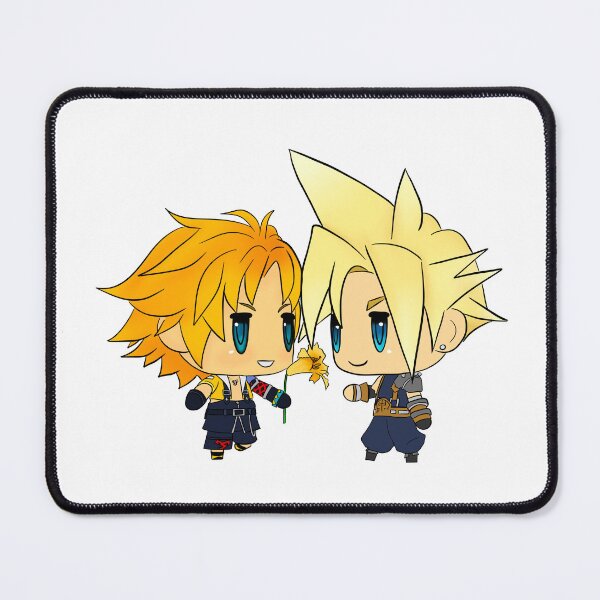 Item preview, Tidus Gives Cloud a Flower designed and sold by Sidequests & Summons.