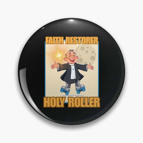 Item preview, A ROLLER BLADING VICAR designed and sold by aledfychan.