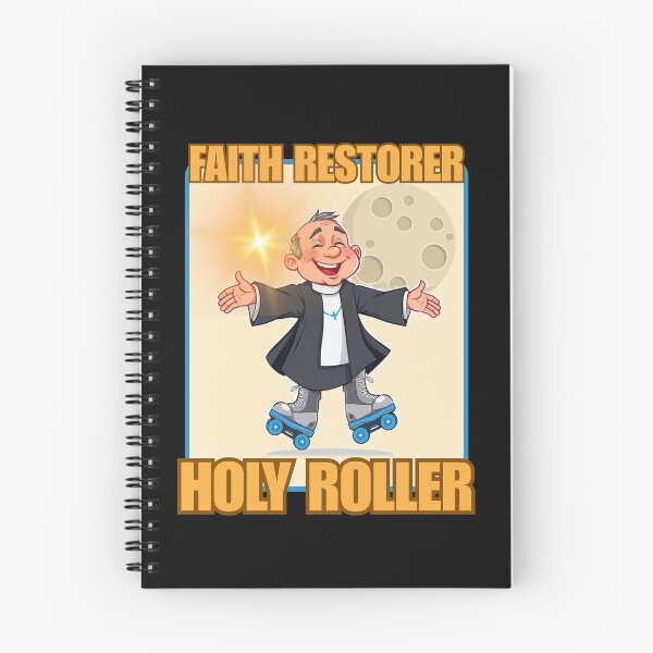 Item preview, A ROLLER BLADING VICAR designed and sold by aledfychan.