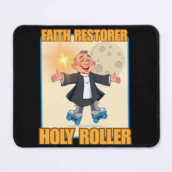 Item preview, A ROLLER BLADING VICAR designed and sold by aledfychan.