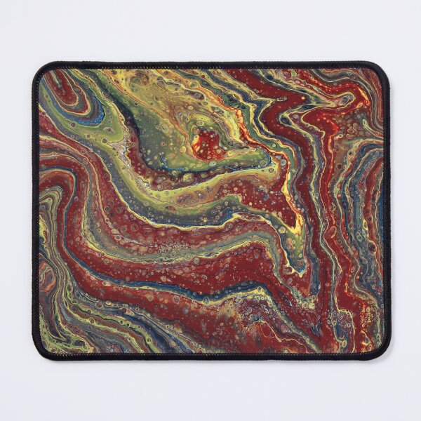 Item preview, Can't Say No 3 Maroon and Gold Geode Abstract designed and sold by Doug  Siegel.