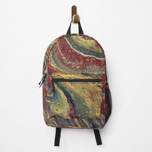 Item preview, Can't Say No 3 Maroon and Gold Geode Abstract designed and sold by Doug Siegel.