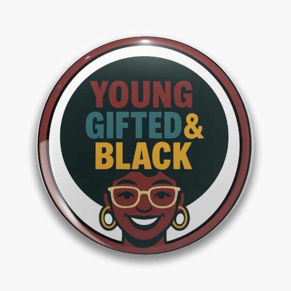 Item preview, Young Gifted & Black | Empowerment Afrocentric Pride Design designed and sold by XenoFinalDawn Shop.